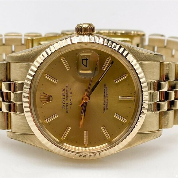 Rolex | Accessories | Rare Mens Rolex 4k Gold With Papers Poshmark